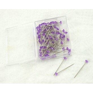 ŠPENDLÍK PL 5mmx4cm 72ks*FIALOVÁ SV.