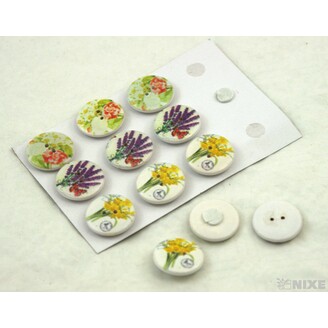 KNOFLÍK NALEP KYTKY 2,5cm 12ks*