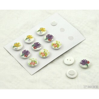 KNOFLÍK NALEP LEVANDULE 2cm 12ks*