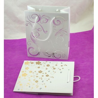 TAŠKA X 20x24x11cm*BÍLÁ