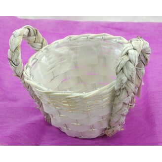 KOŠ OVÁL 20x15x12cm*MIX BAREV