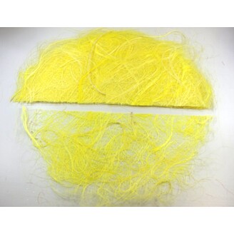 SISAL PŮLKRUH 65cm 10ks*ŽLUTÁ