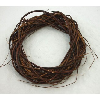 VĚNEC PROUTĚNÝ 28cm*HNĚDÁ