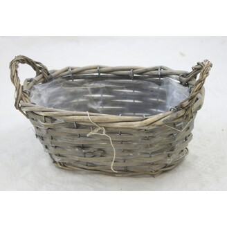 MISKA OVÁL 20x11x9cm*ŠEDÁ