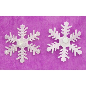 VLOČKA NALEPOVACÍ FILC 6cm 8ks