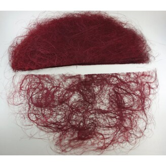 SISAL PŮLKRUH 65cm 10ks*VÍNOVÁ