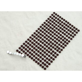 PERLIČKY NALEPOVACÍ 6mm 247ks*BORDOVÁ