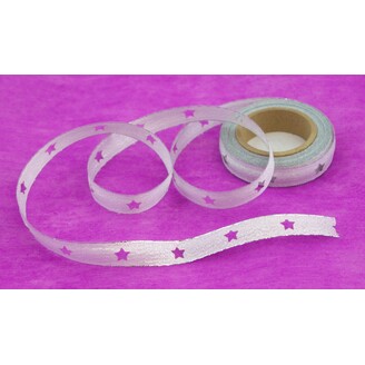 PLÁTNOVÁ STUHA VÝSEK DR. 15mmx10m*STŘÍBRNÁ 202