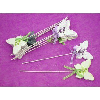 ZÁPICH MOTÝL 12ks 6x26cm*MIX BAREV