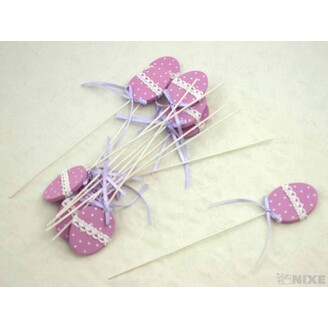 ZÁPICH VAJÍČKO 12ks 5x22cm*FIALOVÁ