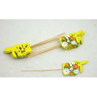 ZÁPICH ZAJÍC 12ks 9,5x25cm*ŽLUTÁ