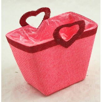 TAŠKA OBAL 18x9x13cm*RŮŽOVÁ