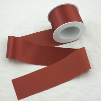 SATÉNOVÁ STUHA RASO 70mmx25m*HNĚDÁ 101