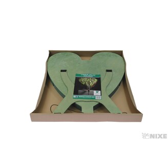 OASIS SRDCE ECOBASE STOJAN 75x73x5,5cm