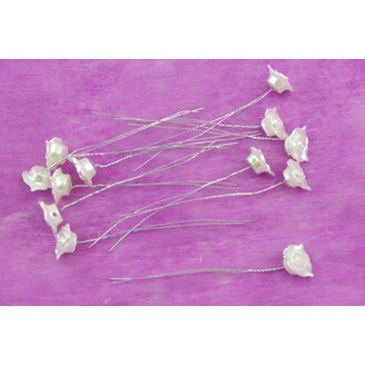 ZÁPICH RŮŽE AKRYL 12ks 2X12cm*PRŮHLEDNÁ