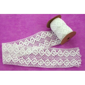 STUHA KRAJKA 90mmX3yd MIX*BÍLÁ