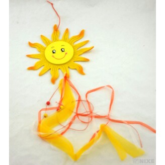 ZÁVĚS FILC SLUNCE 21x55cm*MIX BAREV