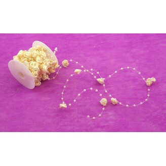 RŮŽIČKA ŘETĚZ 10m*KRÉMOVÁ