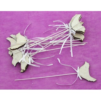 ZÁPICH PTÁČEK 12ks 6x21cm*KRÉMOVÁ