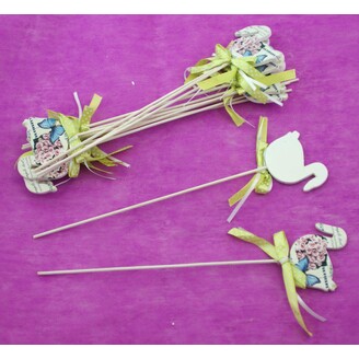 ZÁPICH HUSA 12ks 6x27cm*ZELENÁ