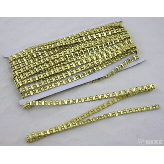 PÁSEK METAL DEKOR 10mmx9m*ZLATÁ