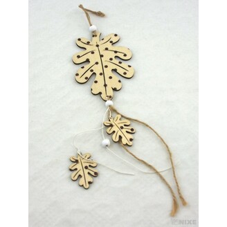 ZÁVĚS LIST 12x38cm*MIX BAREV