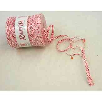 RAFIA MY LOVE 200m*ČERVENÁ 01