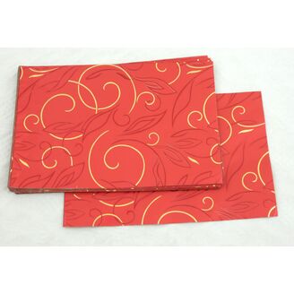 SÁČEK 16x25cm U-377ACC*ČERVENÁ 12 V+
