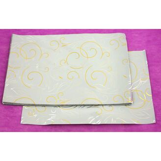 SÁČEK 25x40cm U-377ACC*STŘÍBRNÁ 16 V+