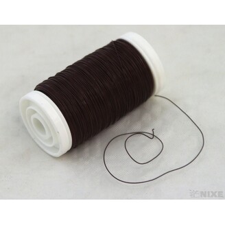 DRÁT MYRTOVÝ 0,35mm 100g*HNĚDÁ V+