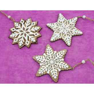 ZÁVĚS VLOČKA 10,5cm*