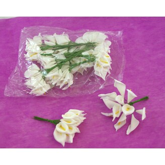 KYTIČKA SV. KALA 4x11cm 12ks 12sv*BÍLÁ