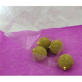 KOULE ZÁVĚS 8cm 4ks*ZLATÁ