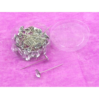 ŠPENDLÍK DIAMANT 15mmx5cm 36ks*PRŮHLEDNÁ