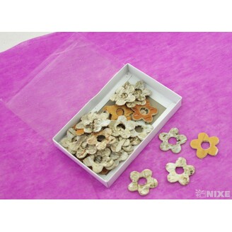 KVÍTEK BŘÍZA 4,5cm 35ks*PŘÍRODNÍ