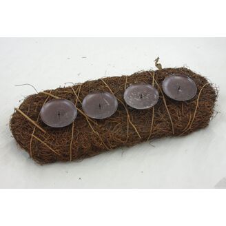 SVÍCEN 40x15cm*HNĚDÁ