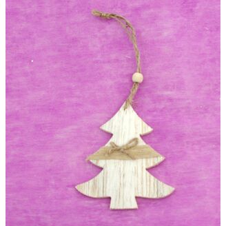 ZÁVĚS STROMEK D 10cm*BÍLÁ