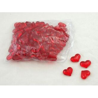 SRDÍČKA 2,5cm cca 500g*ČERVENÁ