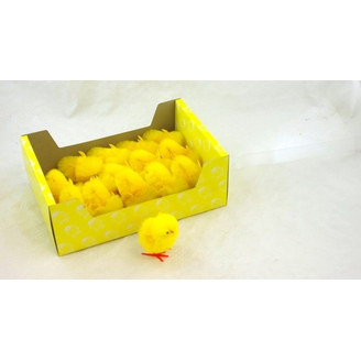 KUŘÁTKA 7cm 15ks*ŽLUTÁ