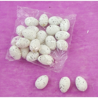 VAJÍČKA 24ks 3cm*MIX BAREV