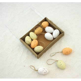 VAJÍČKA 12ks 3,5cm*MIX BAREV