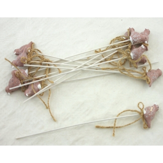 ZÁPICH SLEPICE 12ks 3x24cm*HNĚDÁ SV.