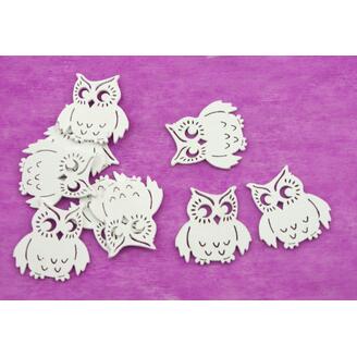 SOVA D 4,5x4,5cm 10ks*BÍLÁ