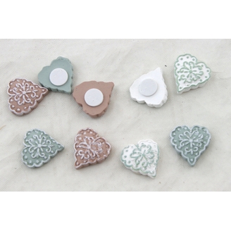 SRDCE NALEP. 2,5cm 9ks*MIX BAREV