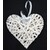 ZÁVĚS SRDCE 19cm*BÍLÁ