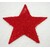 HVĚZDA 29cm*ČERVENÁ