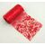 ORGANZA TISK 40 12cmx10yd*ČERVENÁ