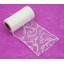 ORGANZA GLITR 369 12cmx10yd*BÍLÁ 50