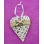 ZÁVĚS SRDCE ZDOBENÉ 19cm*