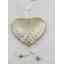 ZÁVĚS SRDCE PLECH 10cm*BÍLÁ